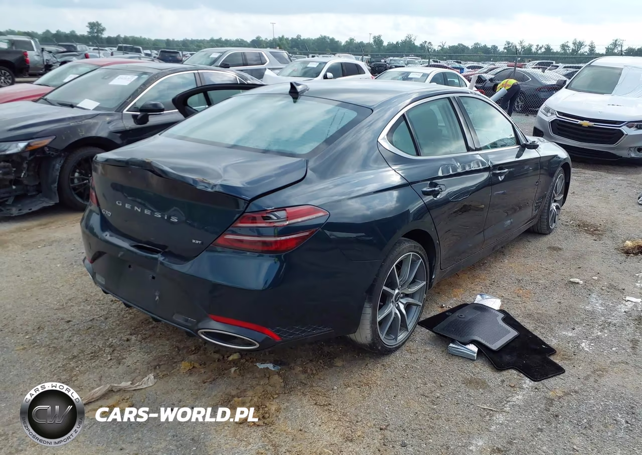 2022 Genesis G70 3.3T Rwd VIN:KMTG54TE9NU094413 - 4