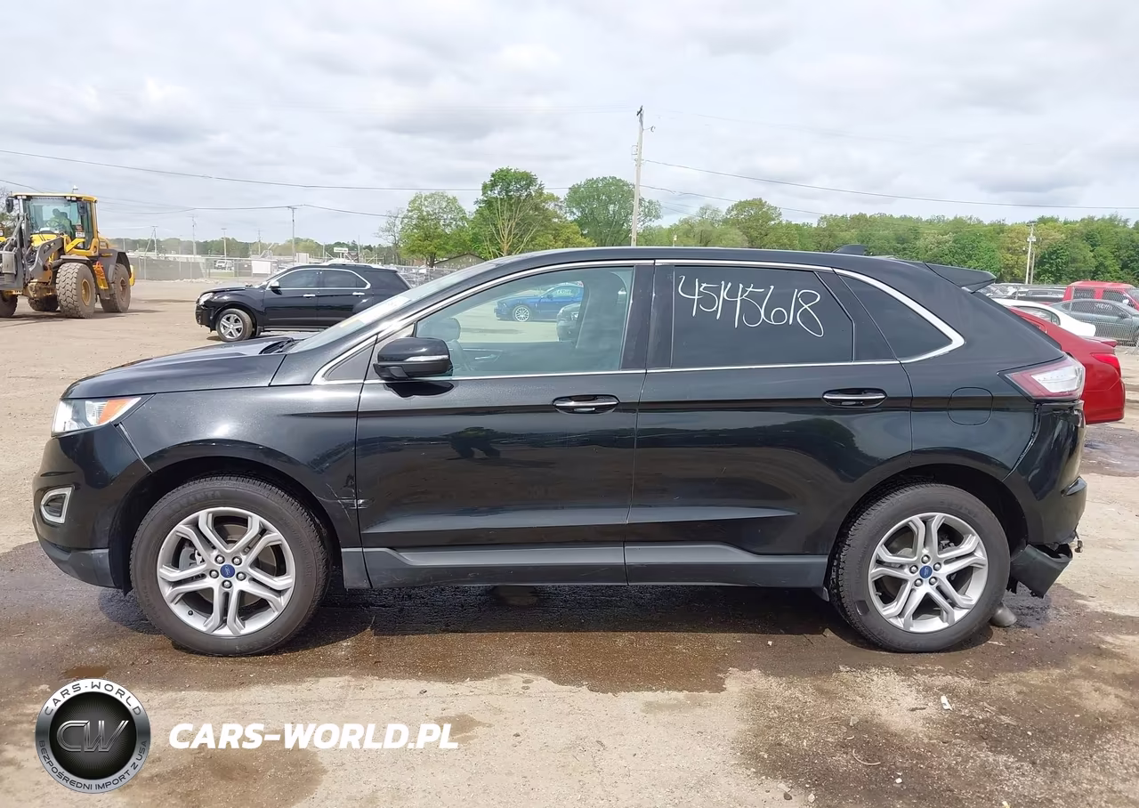 2015 Ford Edge Titanium VIN:2FMTK4K96FBB50529 - 14