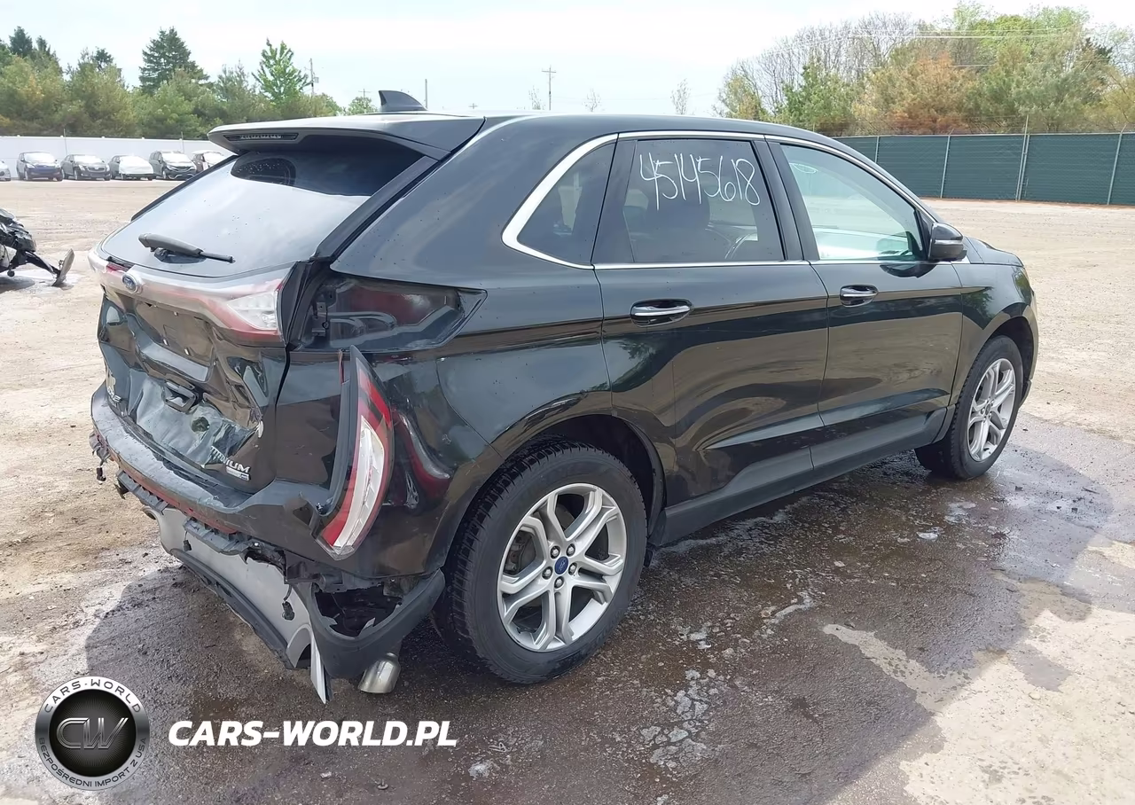 2015 Ford Edge Titanium VIN:2FMTK4K96FBB50529 - 4
