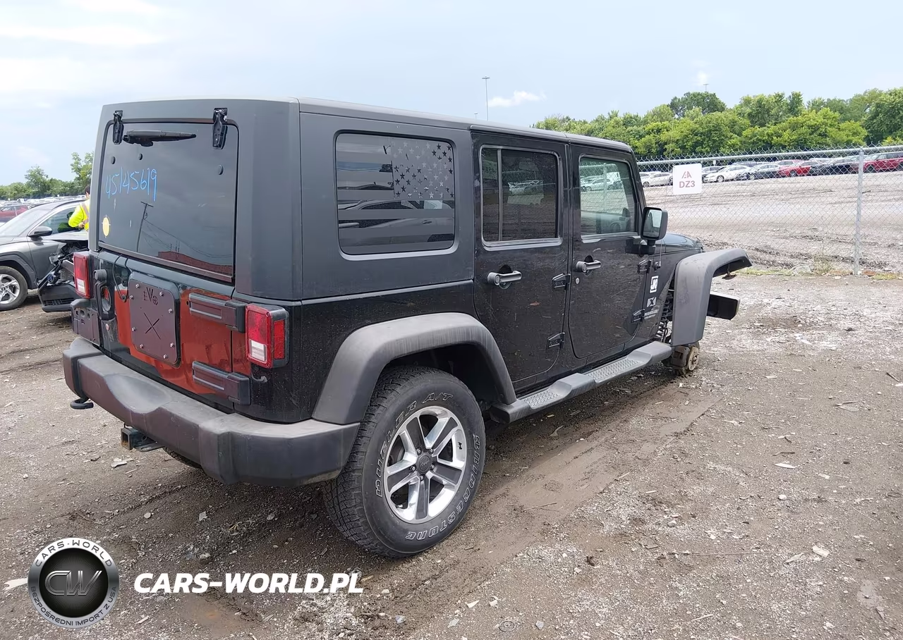 2009 Jeep Wrangler Unlimited X VIN:1J4GA39169L768497 - 4