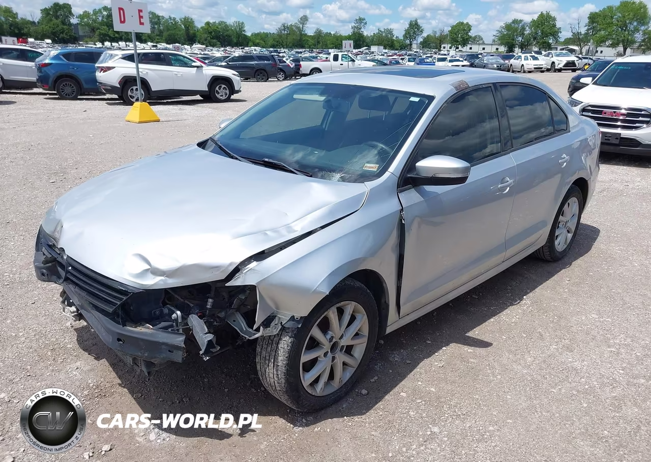2011 Volkswagen Jetta 2.5L Se VIN:3VWDZ7AJ7BM363738 - 2