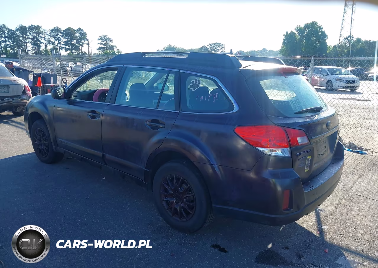 2010 Subaru Outback 2.5I VIN:4S4BRCAC9A3362400 - 3