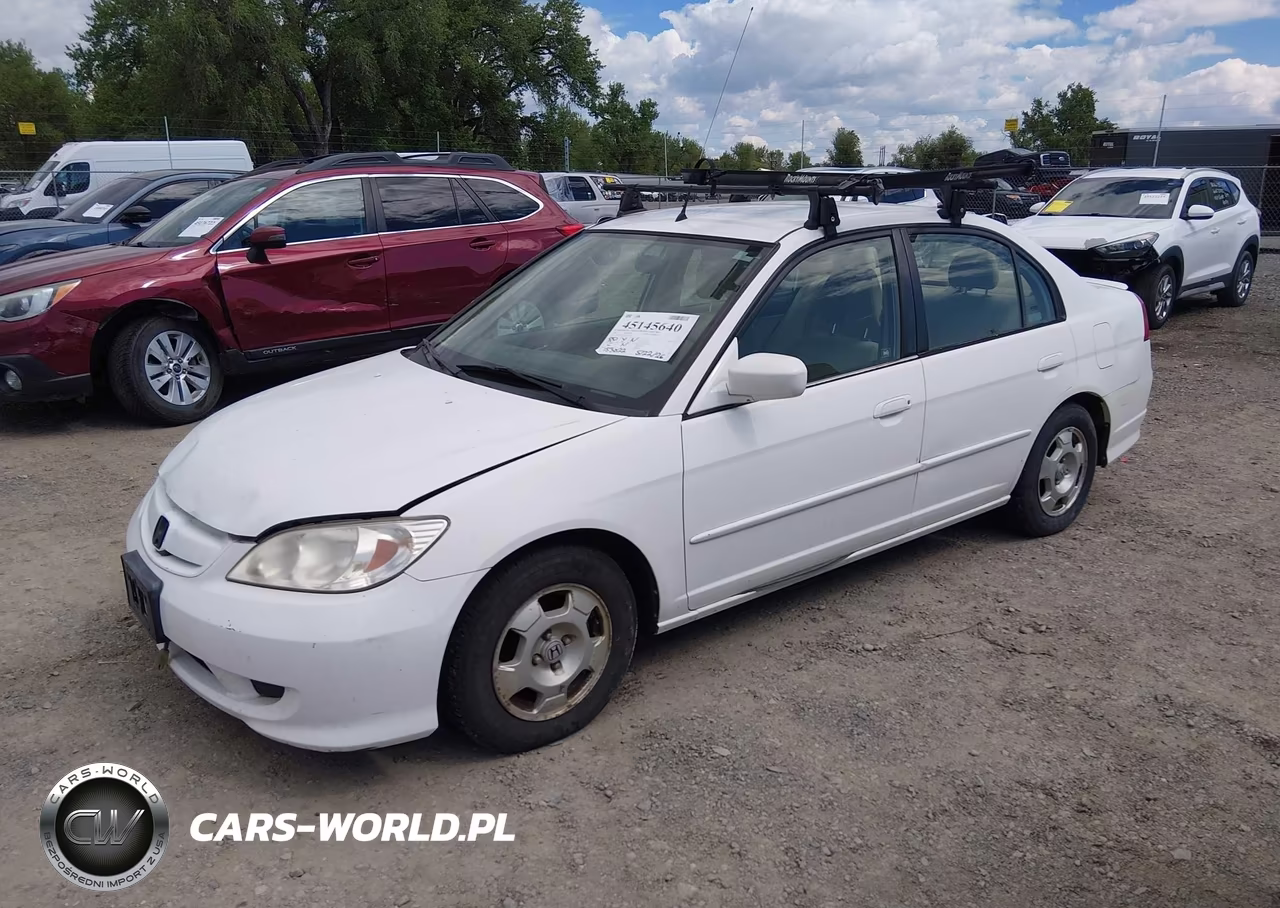 2005 Honda Civic Hybrid VIN:JHMES956X5S015522 - 2