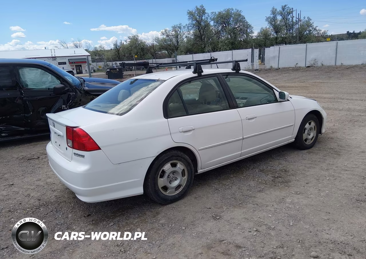 2005 Honda Civic Hybrid VIN:JHMES956X5S015522 - 4