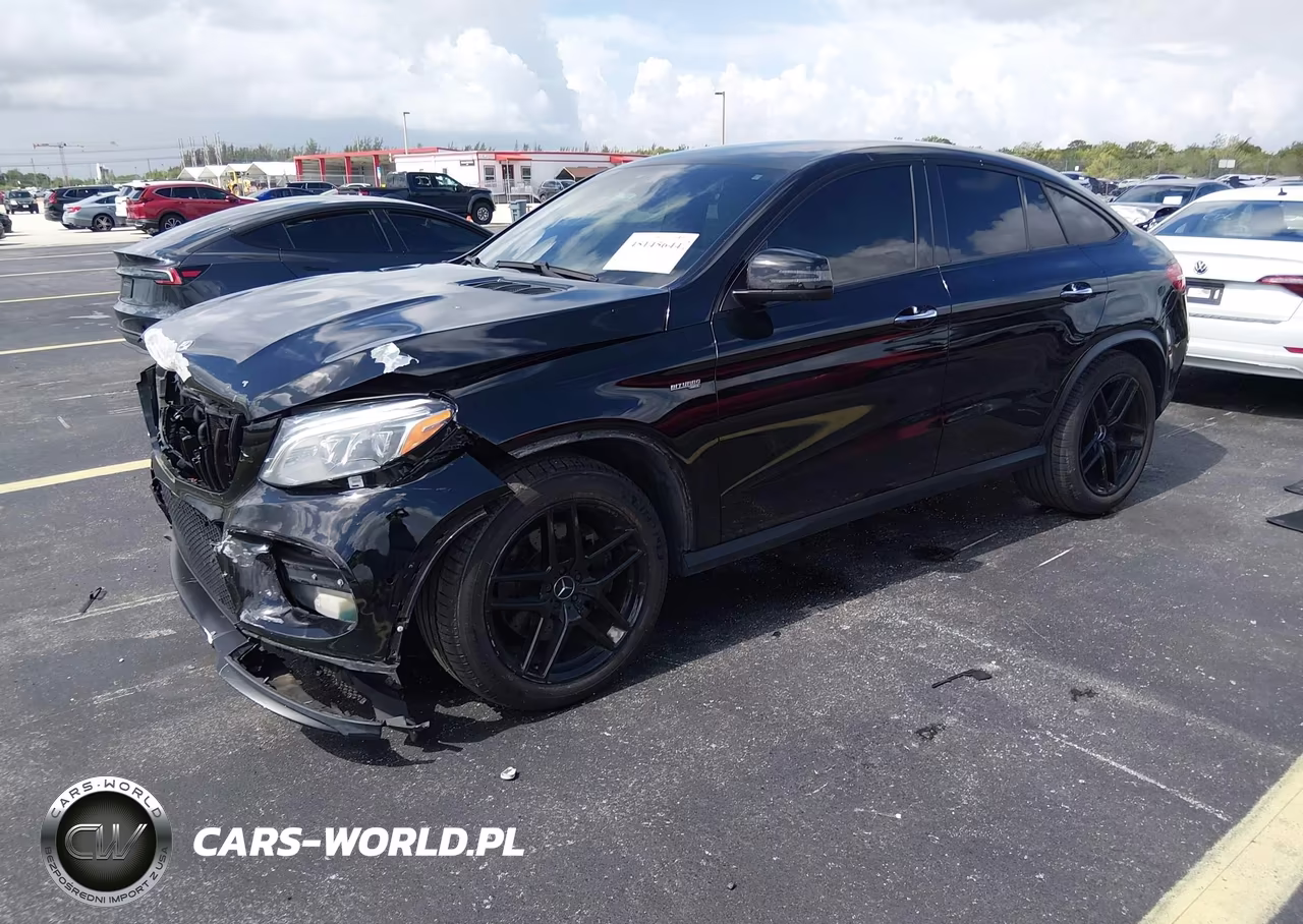 2017 Mercedes-Benz Amg Gle 43 Coupe 4Matic VIN:4JGED6EB3HA084162 - 2