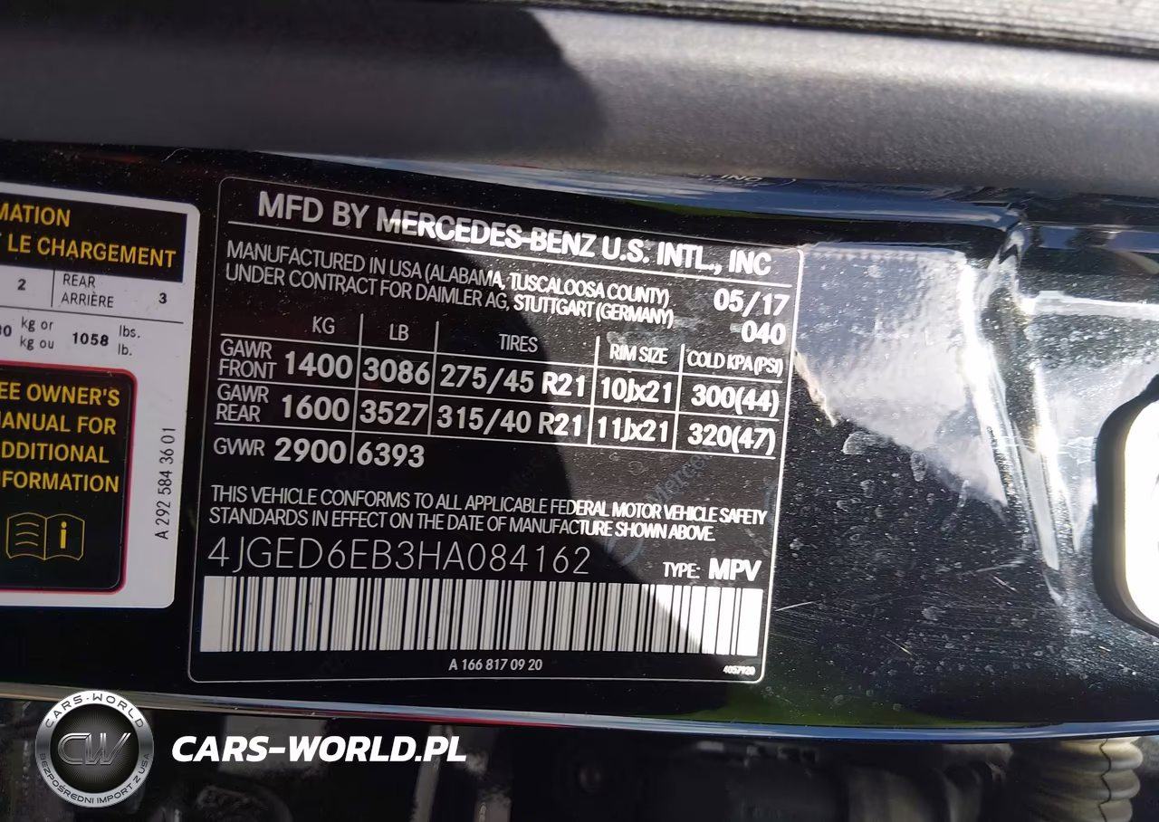 2017 Mercedes-Benz Amg Gle 43 Coupe 4Matic VIN:4JGED6EB3HA084162 - 9