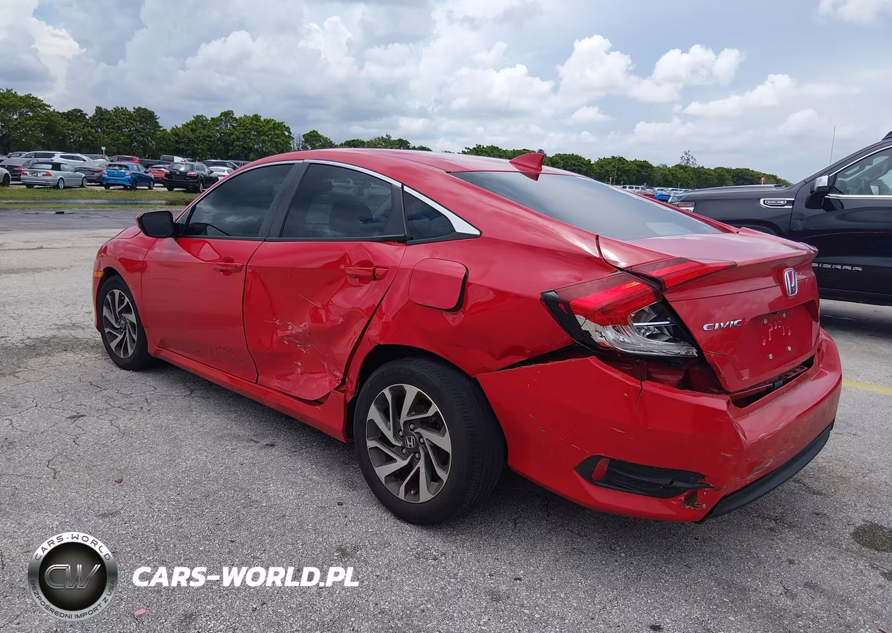 2018 Honda Civic Ex VIN:2HGFC2F75JH580331 - 3