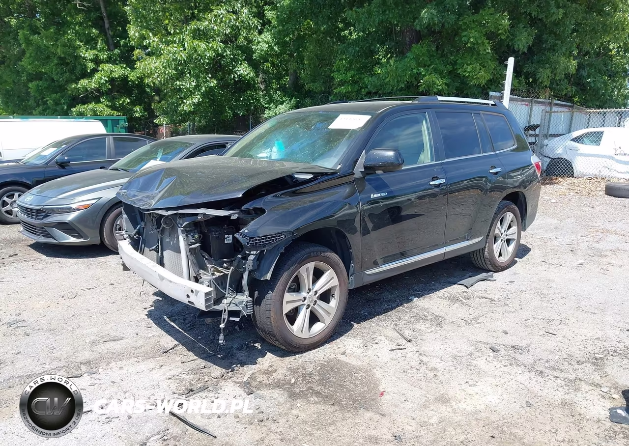 2013 Toyota Highlander Limited V6 VIN:5TDYK3EH1DS092252 - 2