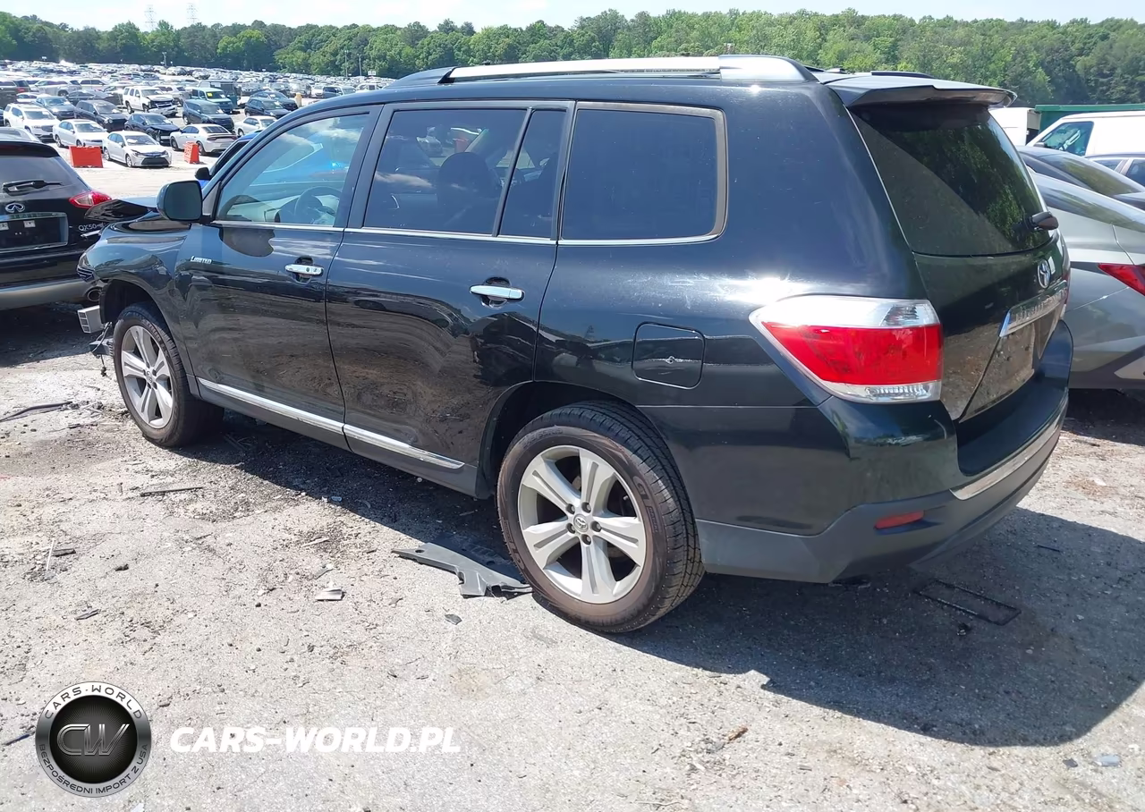 2013 Toyota Highlander Limited V6 VIN:5TDYK3EH1DS092252 - 3