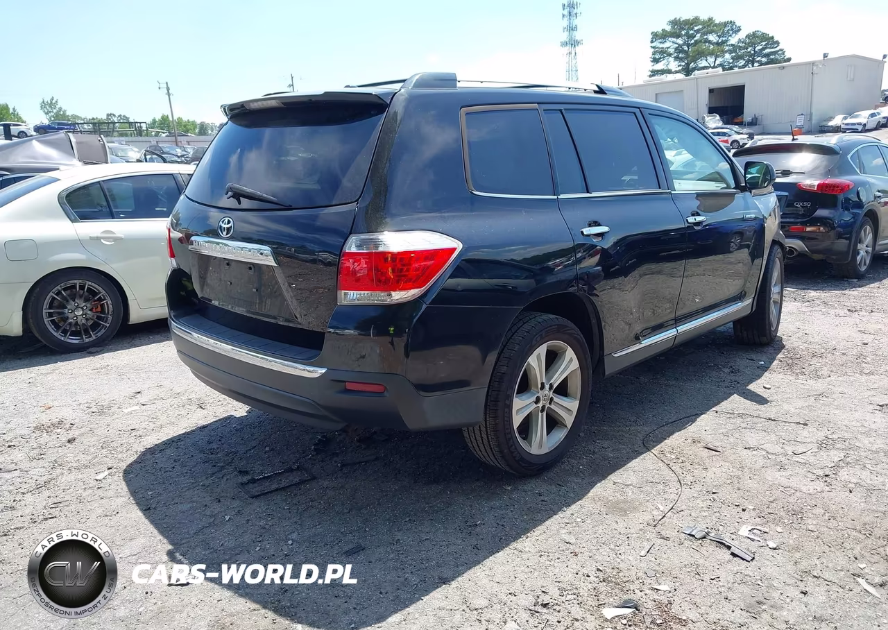 2013 Toyota Highlander Limited V6 VIN:5TDYK3EH1DS092252 - 4
