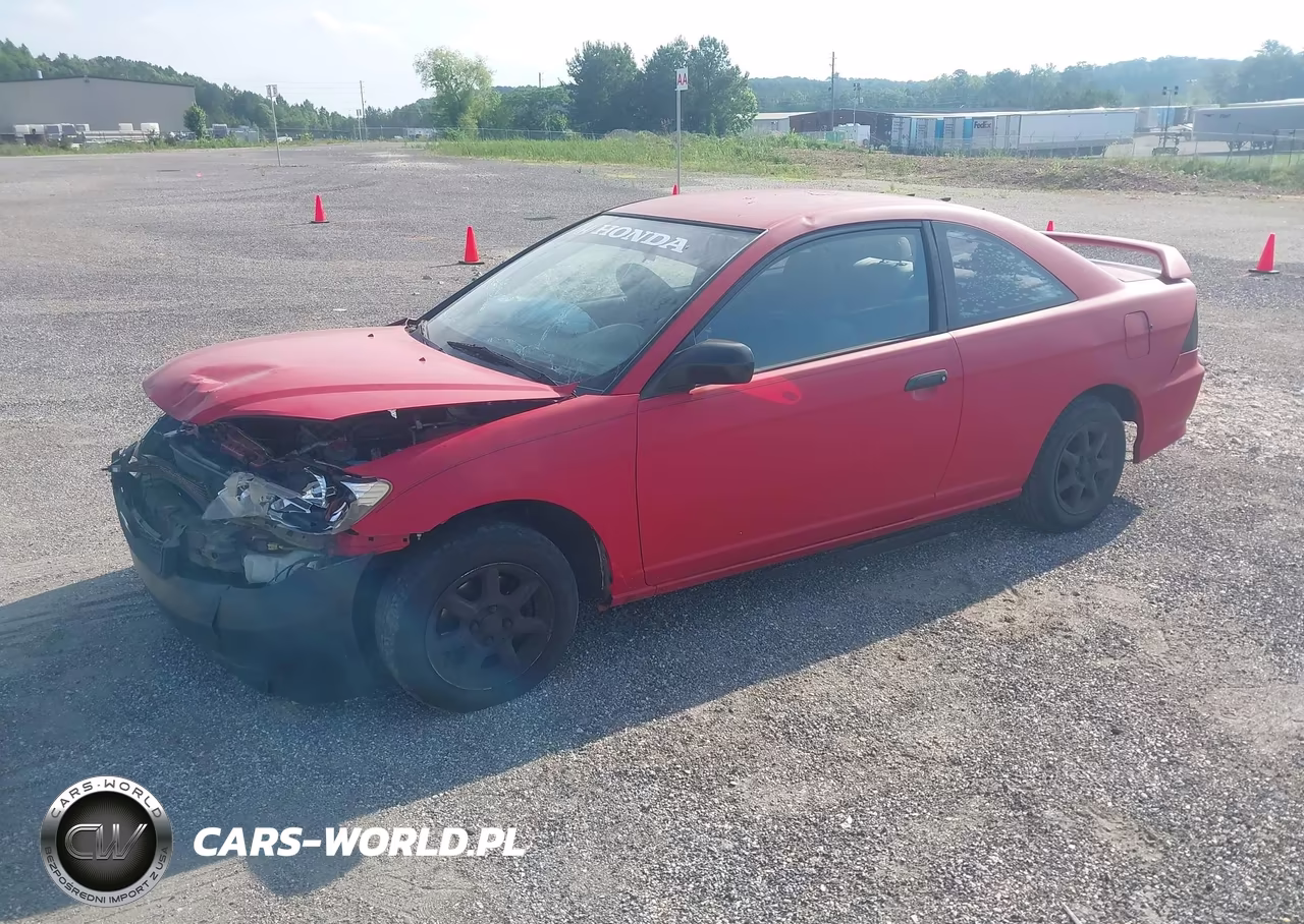 2004 Honda Civic Vp VIN:1HGEM22174L058687 - 2