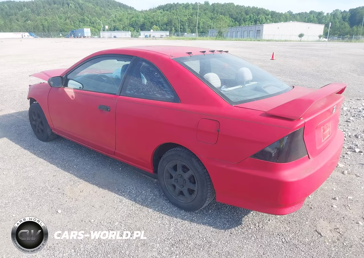 2004 Honda Civic Vp VIN:1HGEM22174L058687 - 3