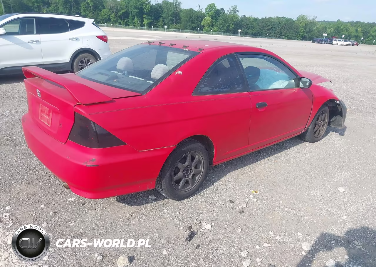2004 Honda Civic Vp VIN:1HGEM22174L058687 - 4