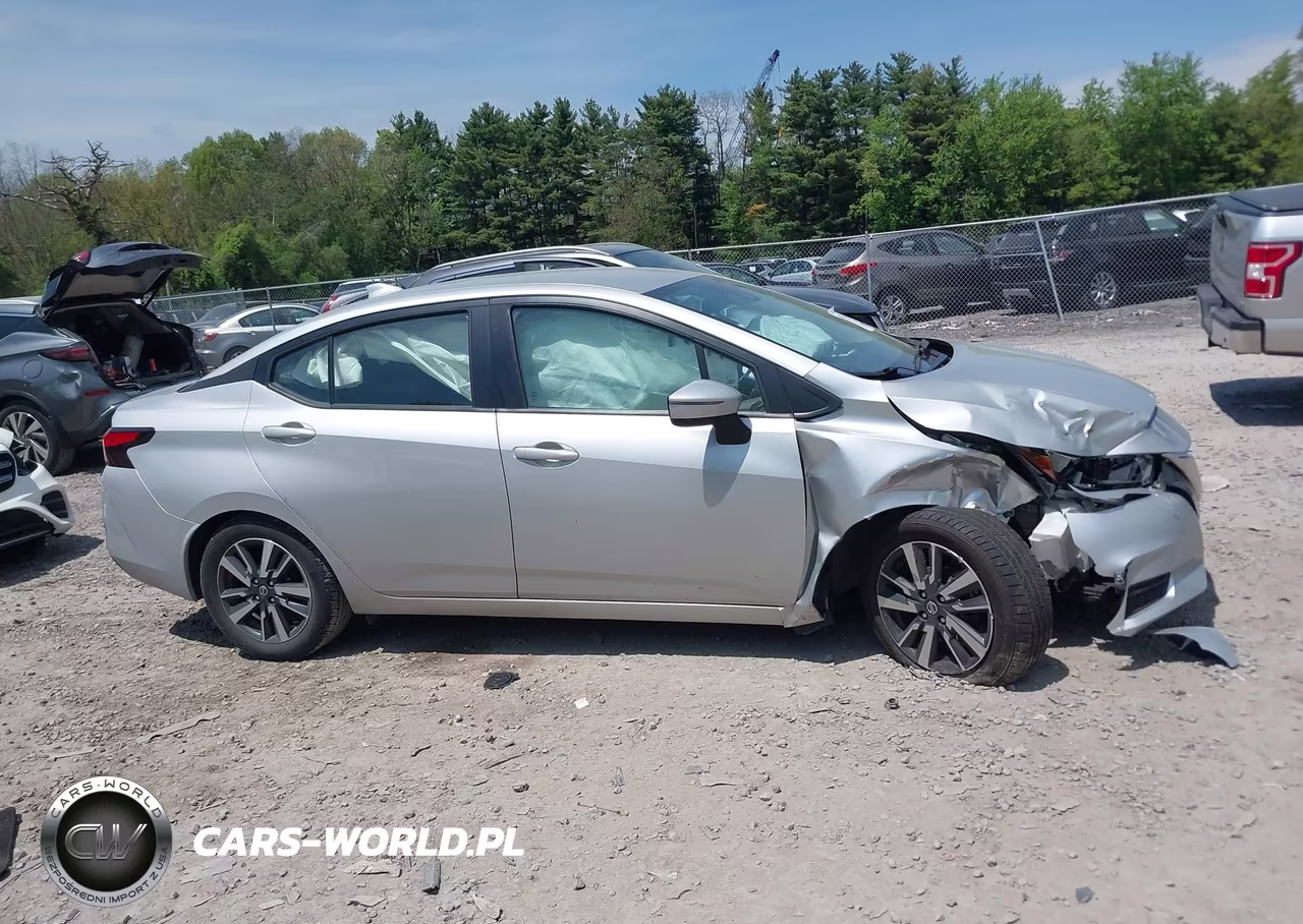 2021 Nissan Versa Sv Xtronic Cvt VIN:3N1CN8EV5ML873532 - 12