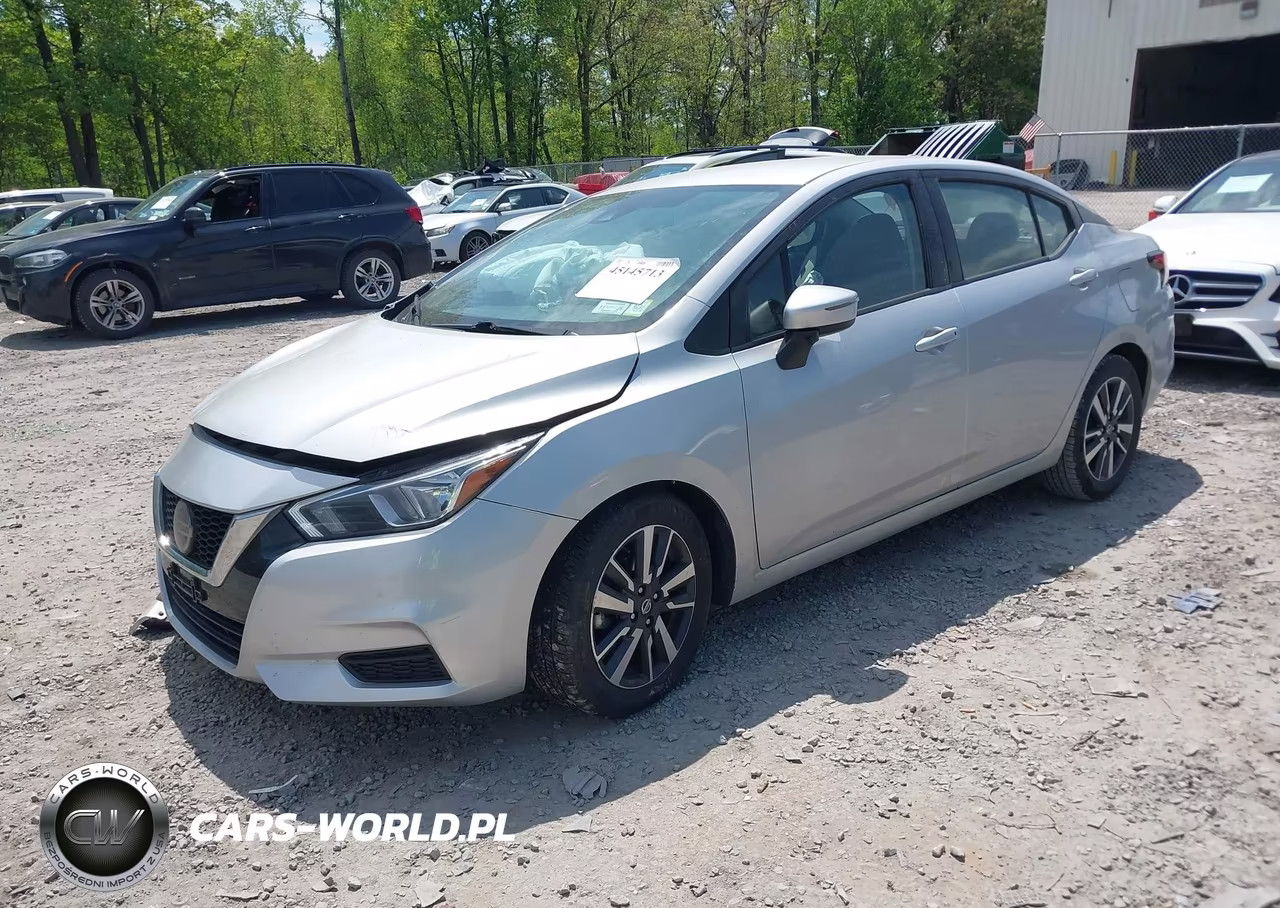 2021 Nissan Versa Sv Xtronic Cvt VIN:3N1CN8EV5ML873532 - 2