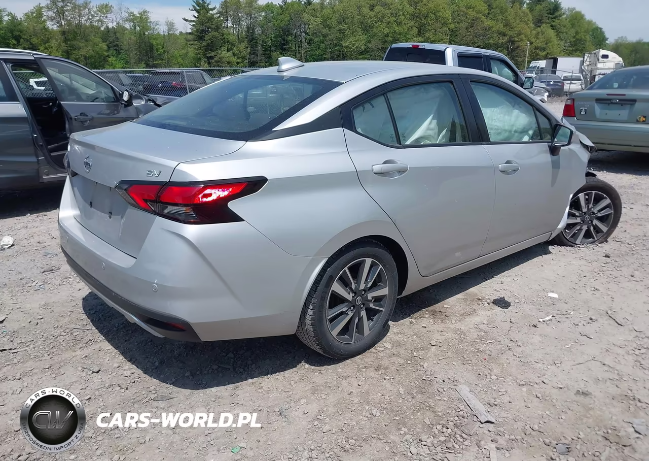 2021 Nissan Versa Sv Xtronic Cvt VIN:3N1CN8EV5ML873532 - 4