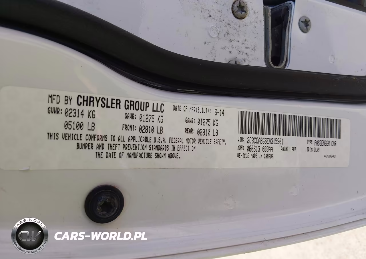 2014 Chrysler 300 300S VIN:2C3CCABG6EH315901 - 9
