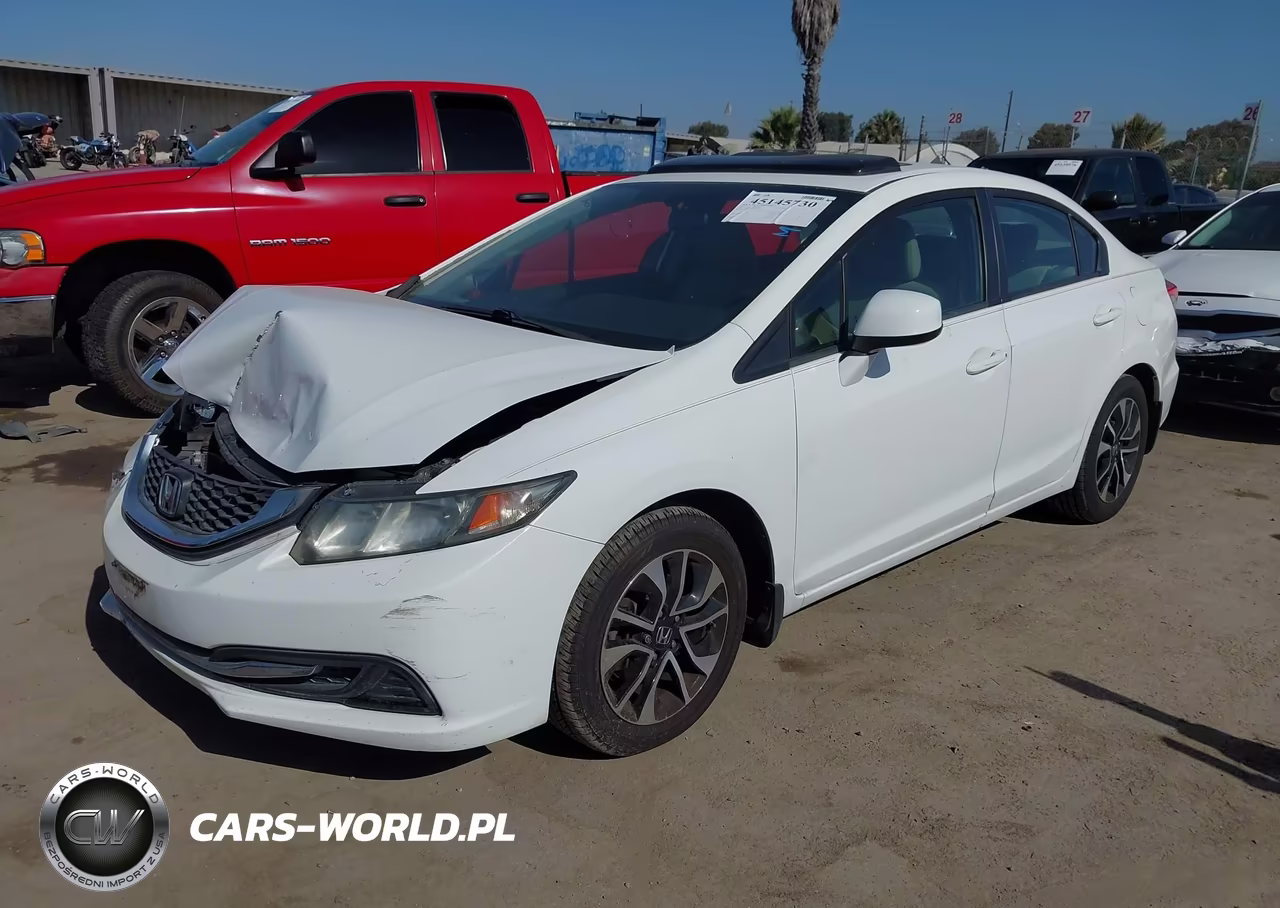 2013 Honda Civic Ex VIN:2HGFB2F87DH510099 - 2