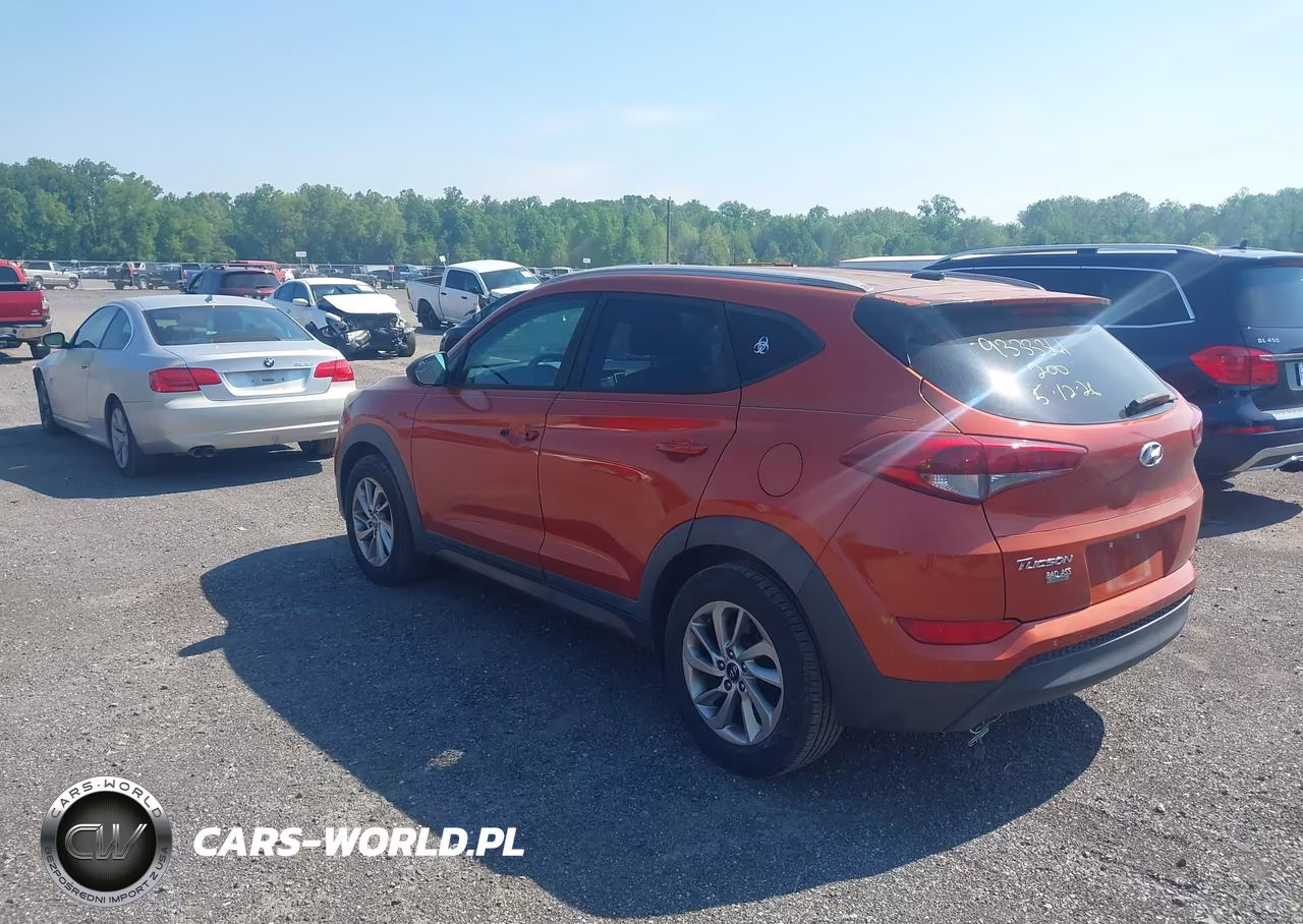 2016 Hyundai Tucson Se VIN:KM8J33A43GU179194 - 3