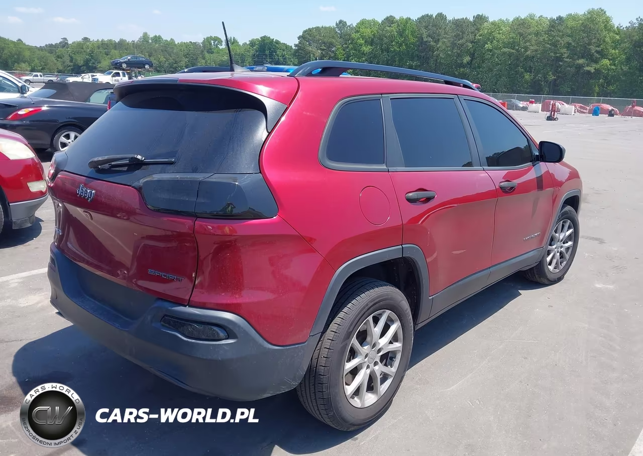 2016 Jeep Cherokee Sport VIN:1C4PJMAB9GW191282 - 4
