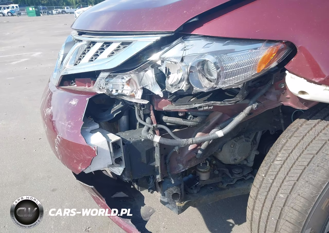 2012 Nissan Murano Sl VIN:JN8AZ1MU8CW101824 - 12