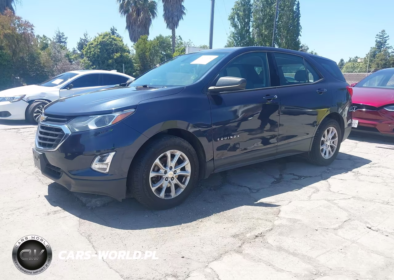 2018 Chevrolet Equinox Ls VIN:3GNAXHEV1JL127466 - 2