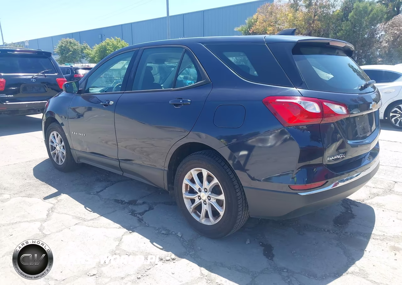 2018 Chevrolet Equinox Ls VIN:3GNAXHEV1JL127466 - 3