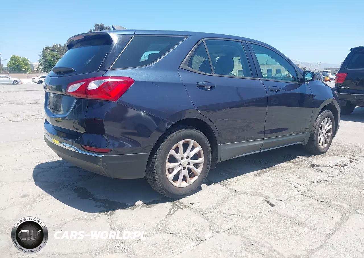2018 Chevrolet Equinox Ls VIN:3GNAXHEV1JL127466 - 4
