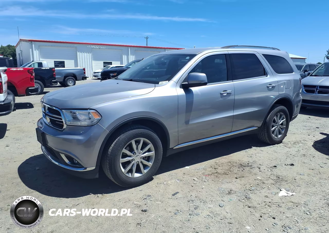 2017 Dodge Durango Sxt Awd VIN:1C4RDJAG2HC906741 - 2