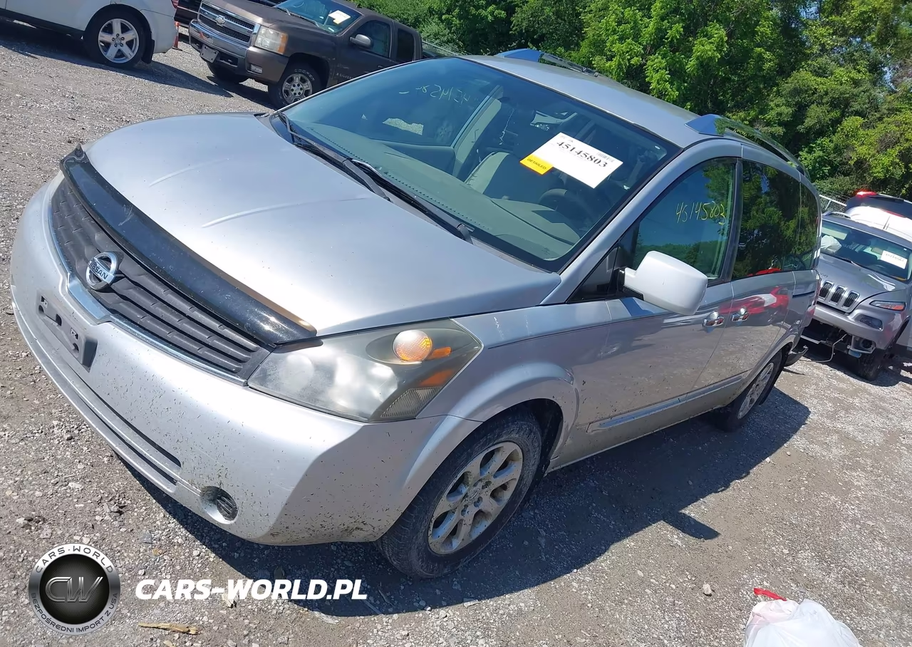 2008 Nissan Quest 3.5 S VIN:5N1BV28U88N120331 - 2