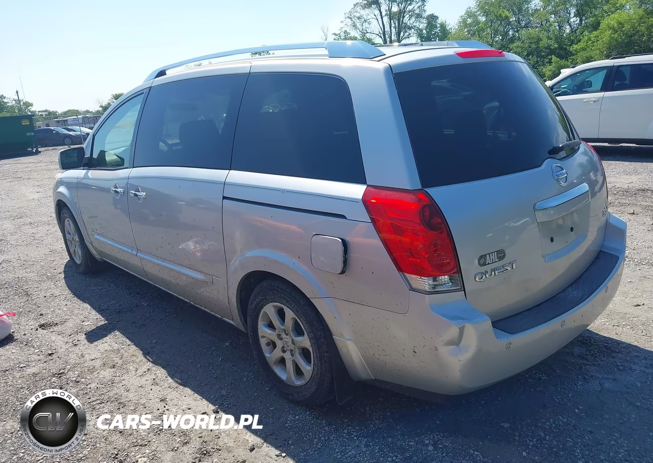 2008 Nissan Quest 3.5 S VIN:5N1BV28U88N120331 - 3