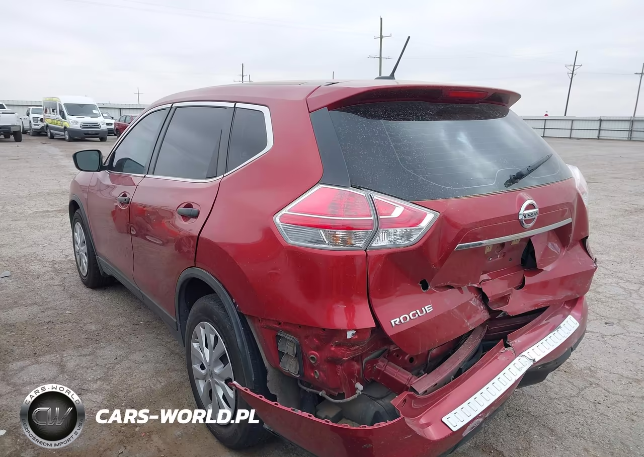 2016 Nissan Rogue S VIN:KNMAT2MT7GP614184 - 3