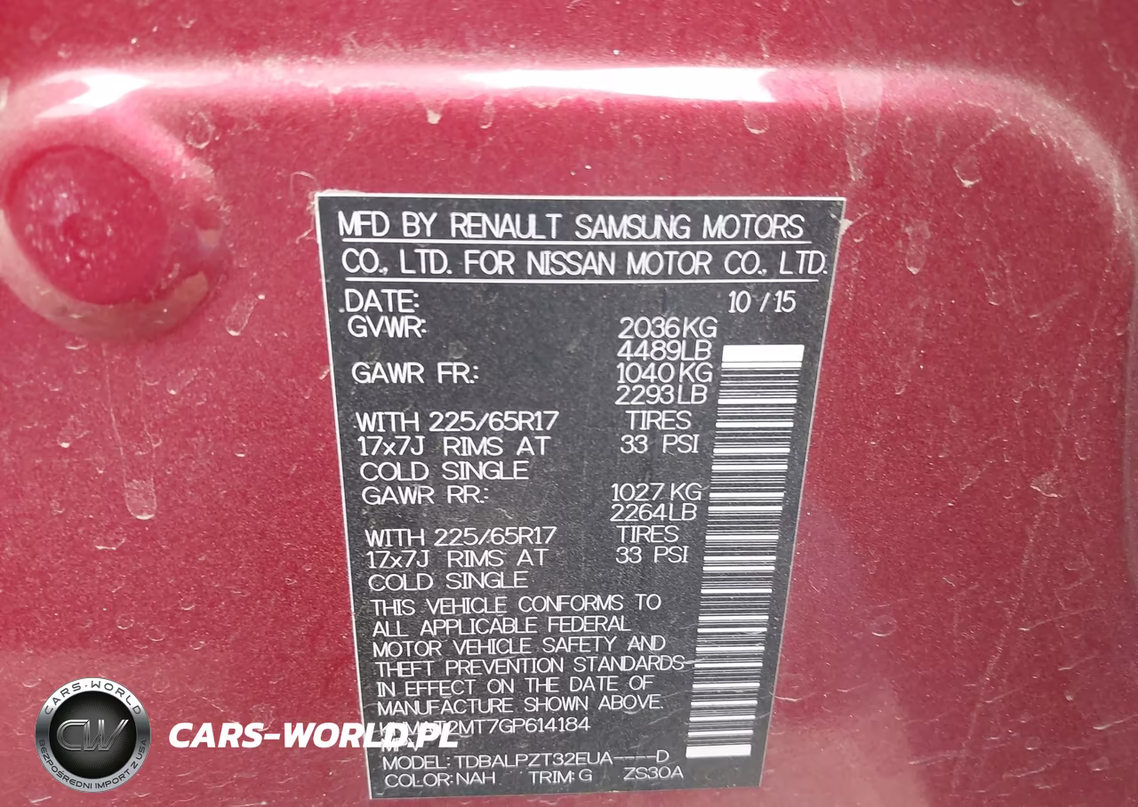 2016 Nissan Rogue S VIN:KNMAT2MT7GP614184 - 9