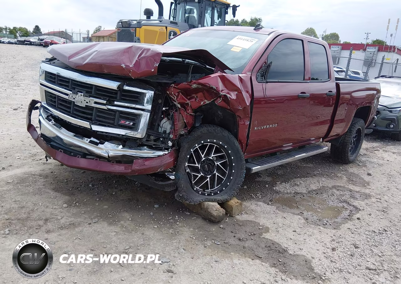 2014 Chevrolet Silverado 1500 2Lt VIN:1GCVKREC5EZ290424 - 2