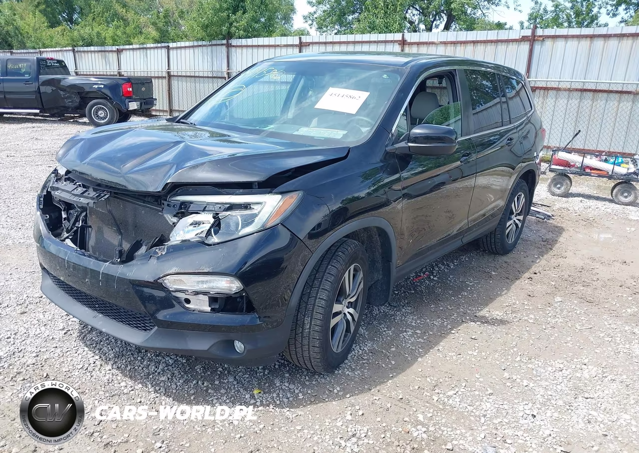 2017 Honda Pilot Ex VIN:5FNYF6H38HB050550 - 2