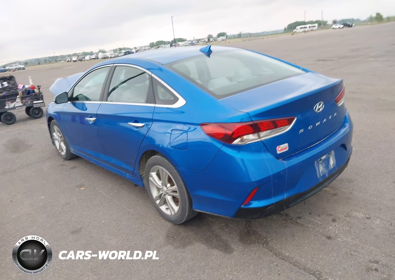 2018 Hyundai Sonata Sel VIN:5NPE34AFXJH659277 - 3