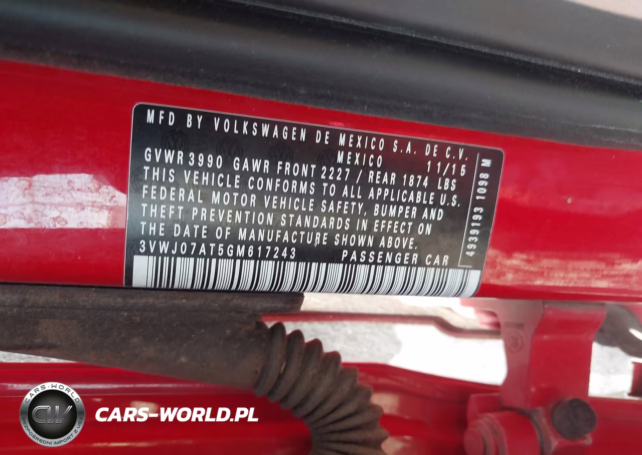 2016 Volkswagen Beetle 1.8T Sel VIN:3VWJ07AT5GM617243 - 9
