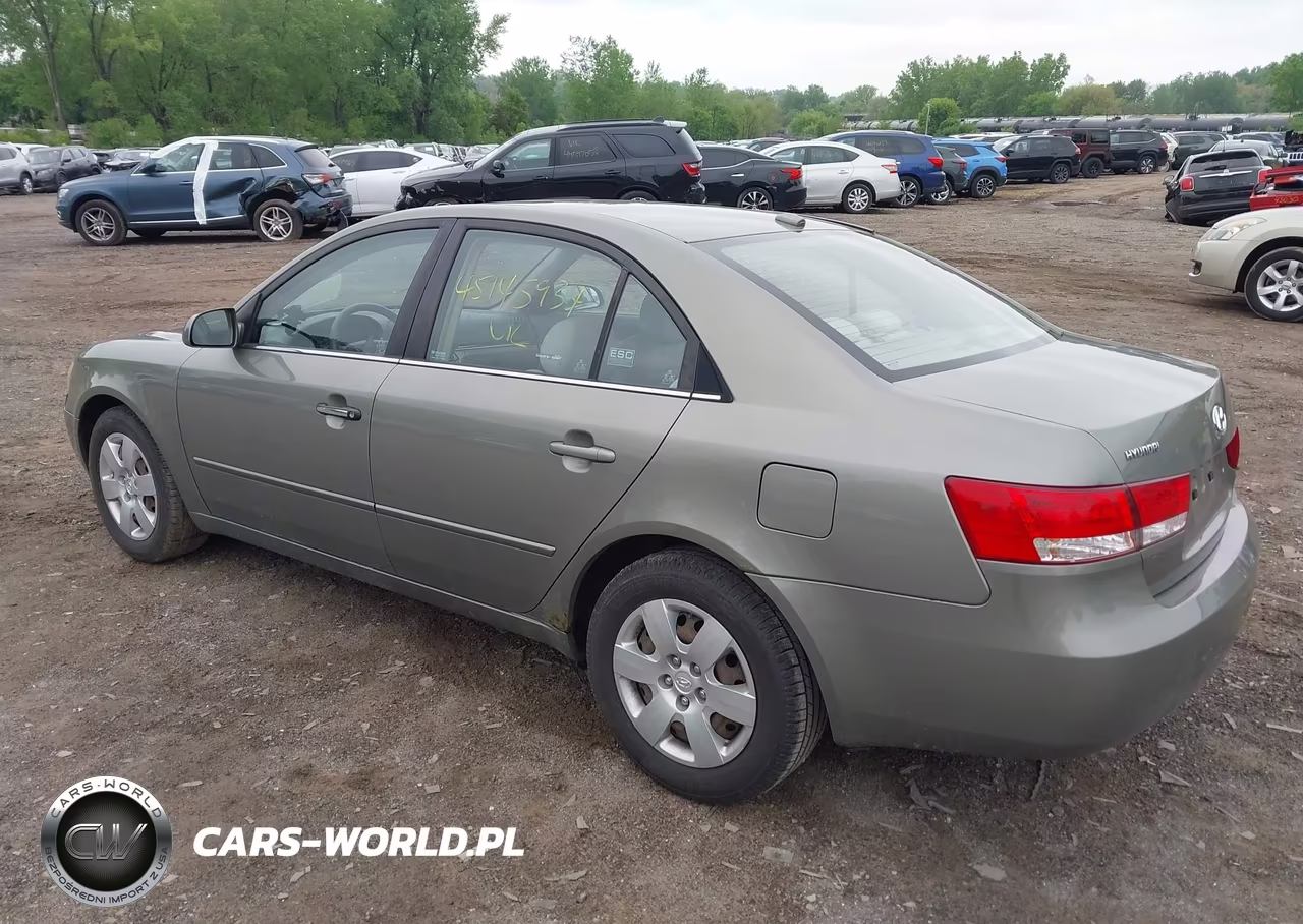 2008 Hyundai Sonata Gls VIN:5NPET46CX8H305025 - 3
