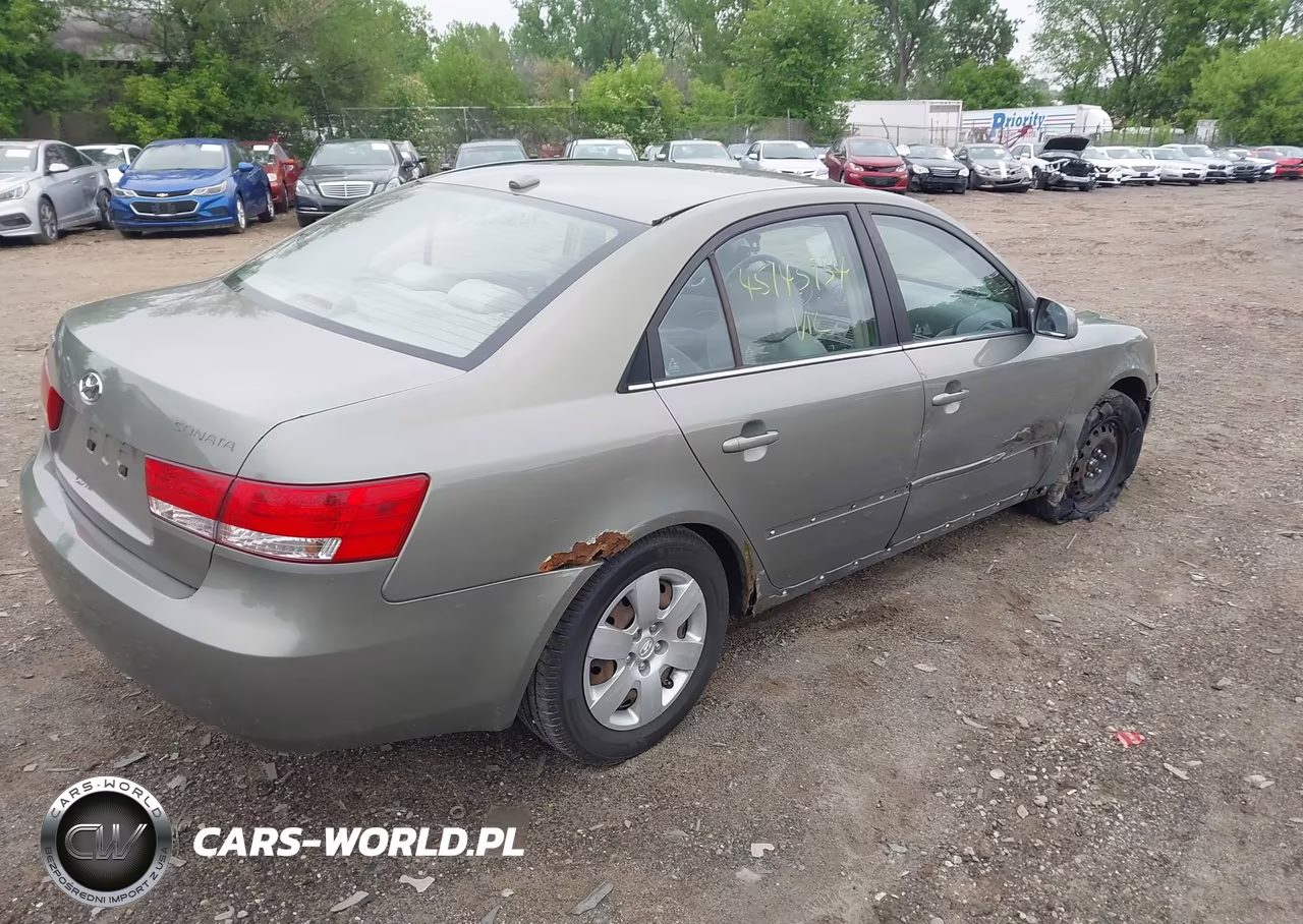 2008 Hyundai Sonata Gls VIN:5NPET46CX8H305025 - 4