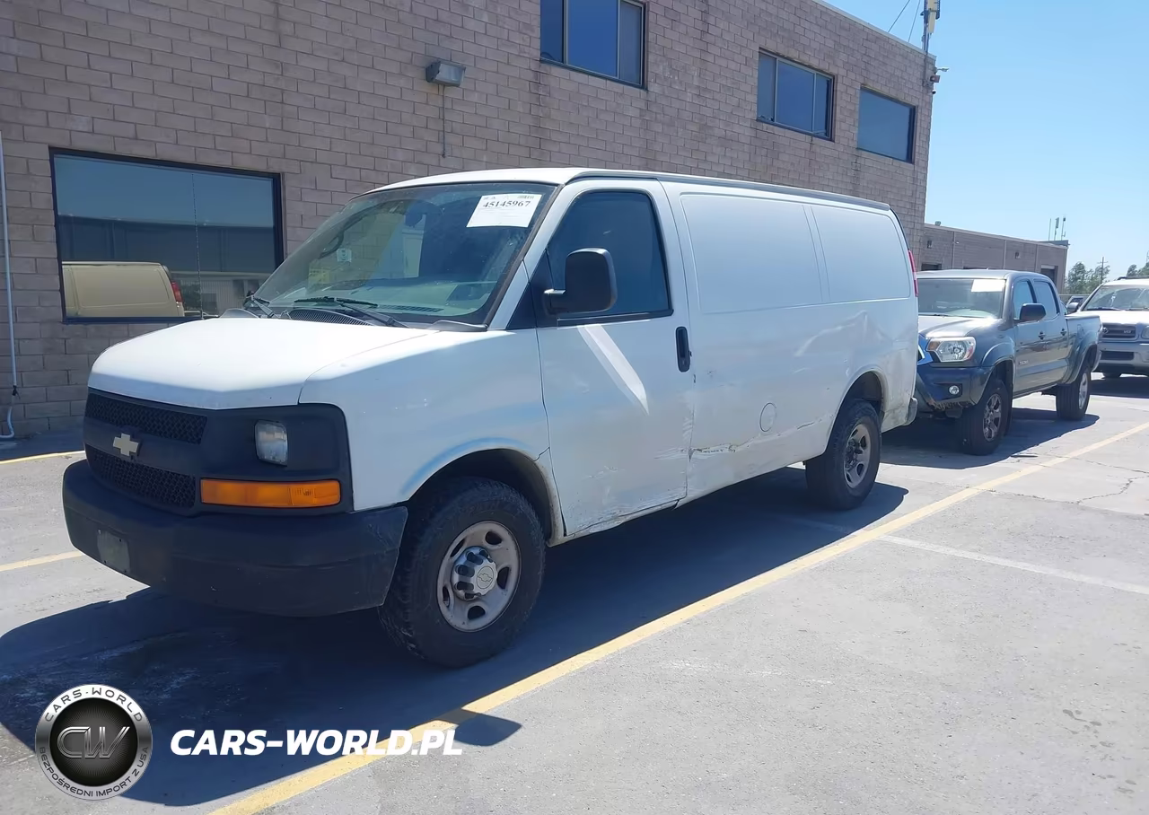 2010 Chevrolet Express 2500 Work Van VIN:1GCZGFDA2A1135730 - 2