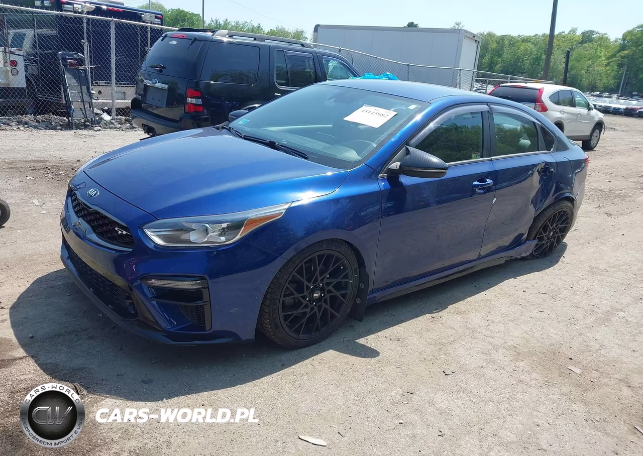 2021 Kia Forte Gt VIN:3KPF44ACXME417220 - 2