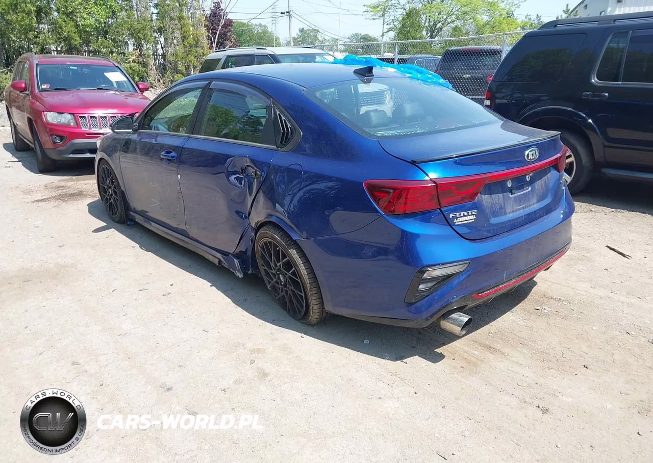 2021 Kia Forte Gt VIN:3KPF44ACXME417220 - 3
