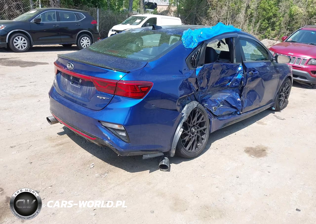 2021 Kia Forte Gt VIN:3KPF44ACXME417220 - 4