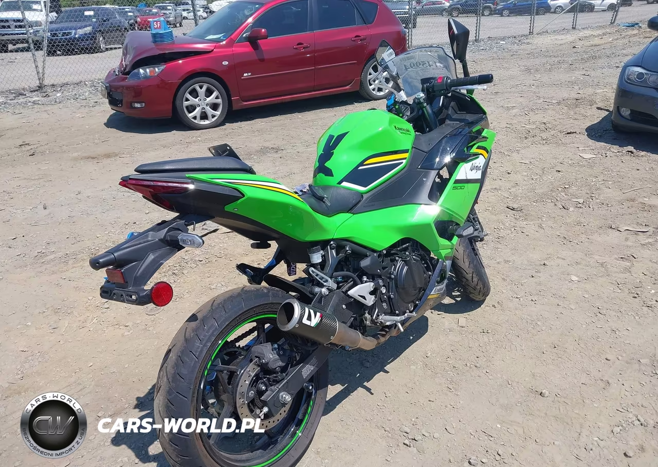 2025 Kawasaki Ex500 A-B VIN:ML5EXGJ1XSDA56358 - 4