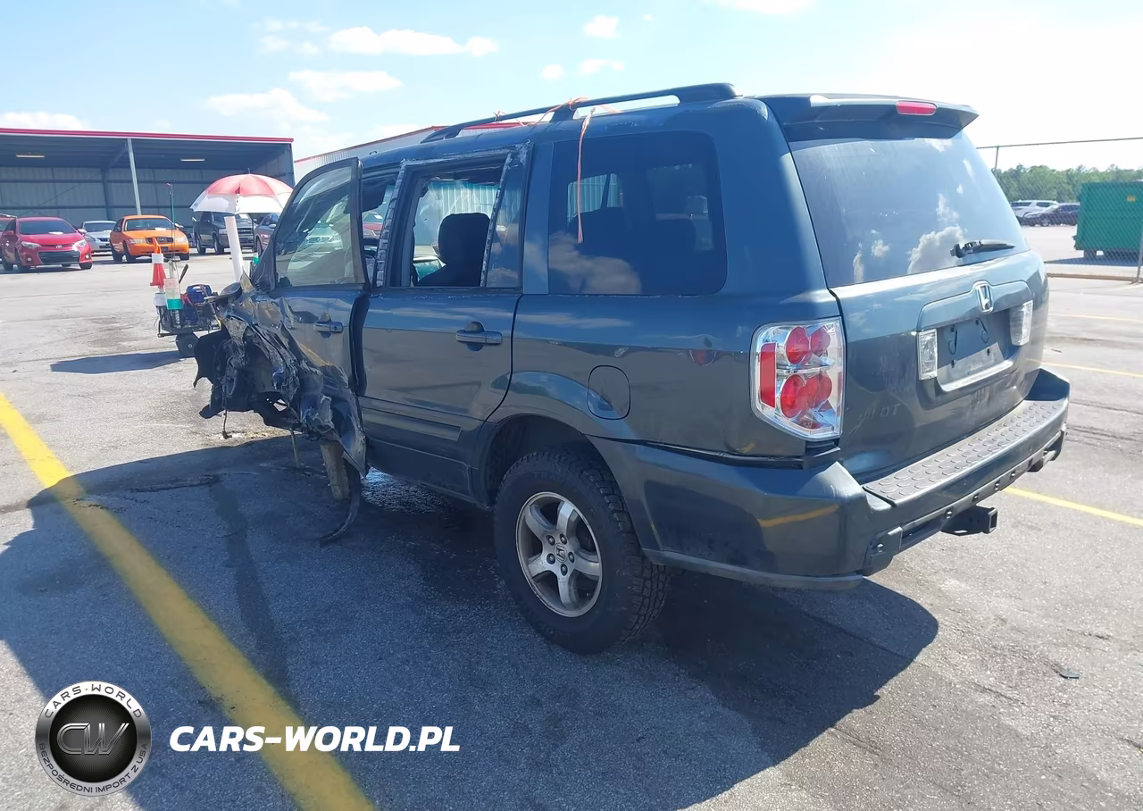 2006 Honda Pilot Ex VIN:5FNYF28446B025434 - 3