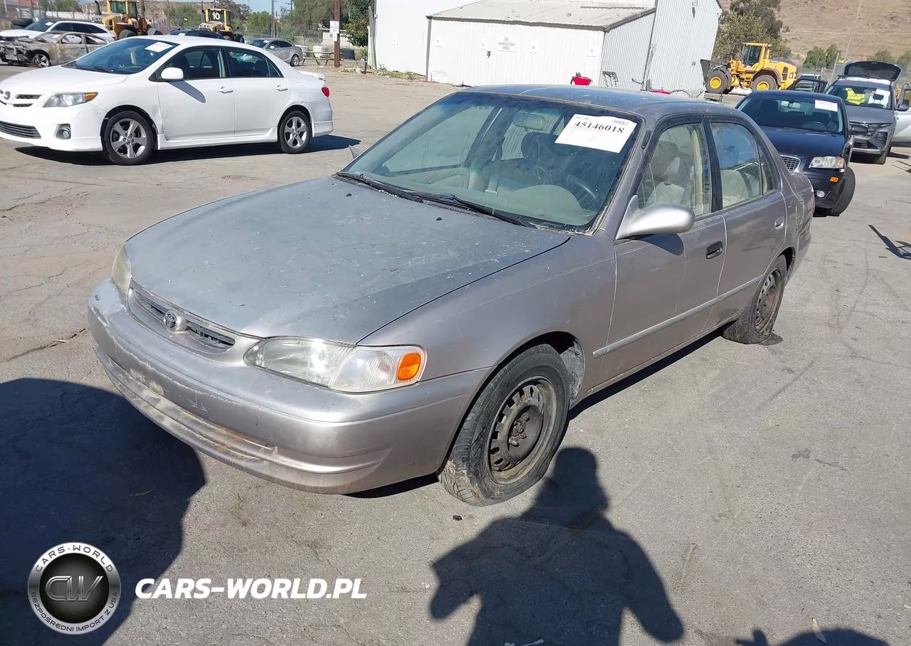 1998 Toyota Corolla Le VIN:2T1BR18EXWC042002 - 2