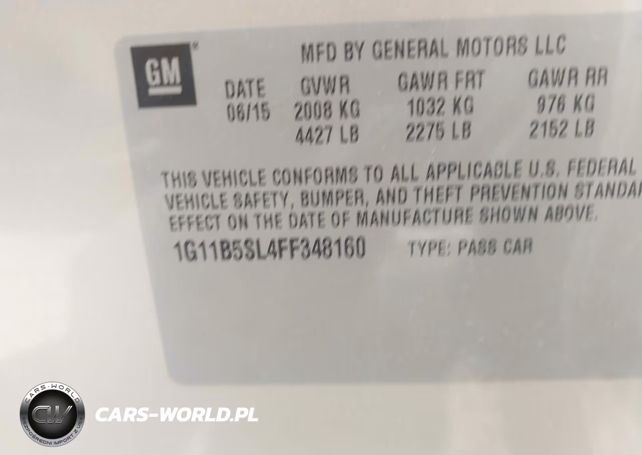 2015 Chevrolet Malibu Ls VIN:1G11B5SL4FF348160 - 9