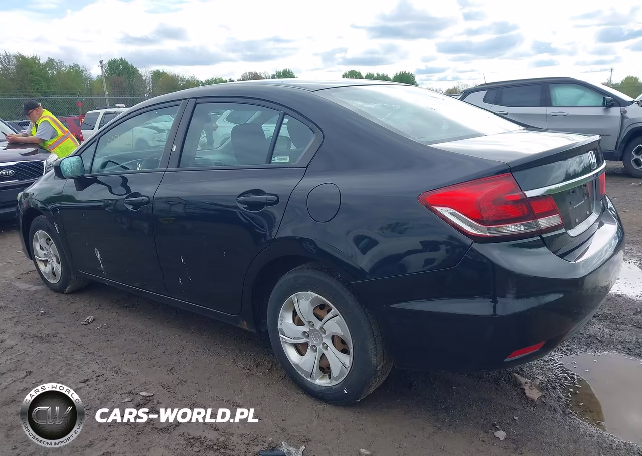 2014 Honda Civic Lx VIN:2HGFB2F54EH548249 - 3