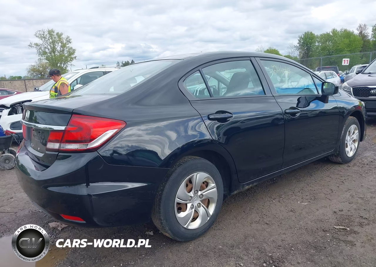 2014 Honda Civic Lx VIN:2HGFB2F54EH548249 - 4