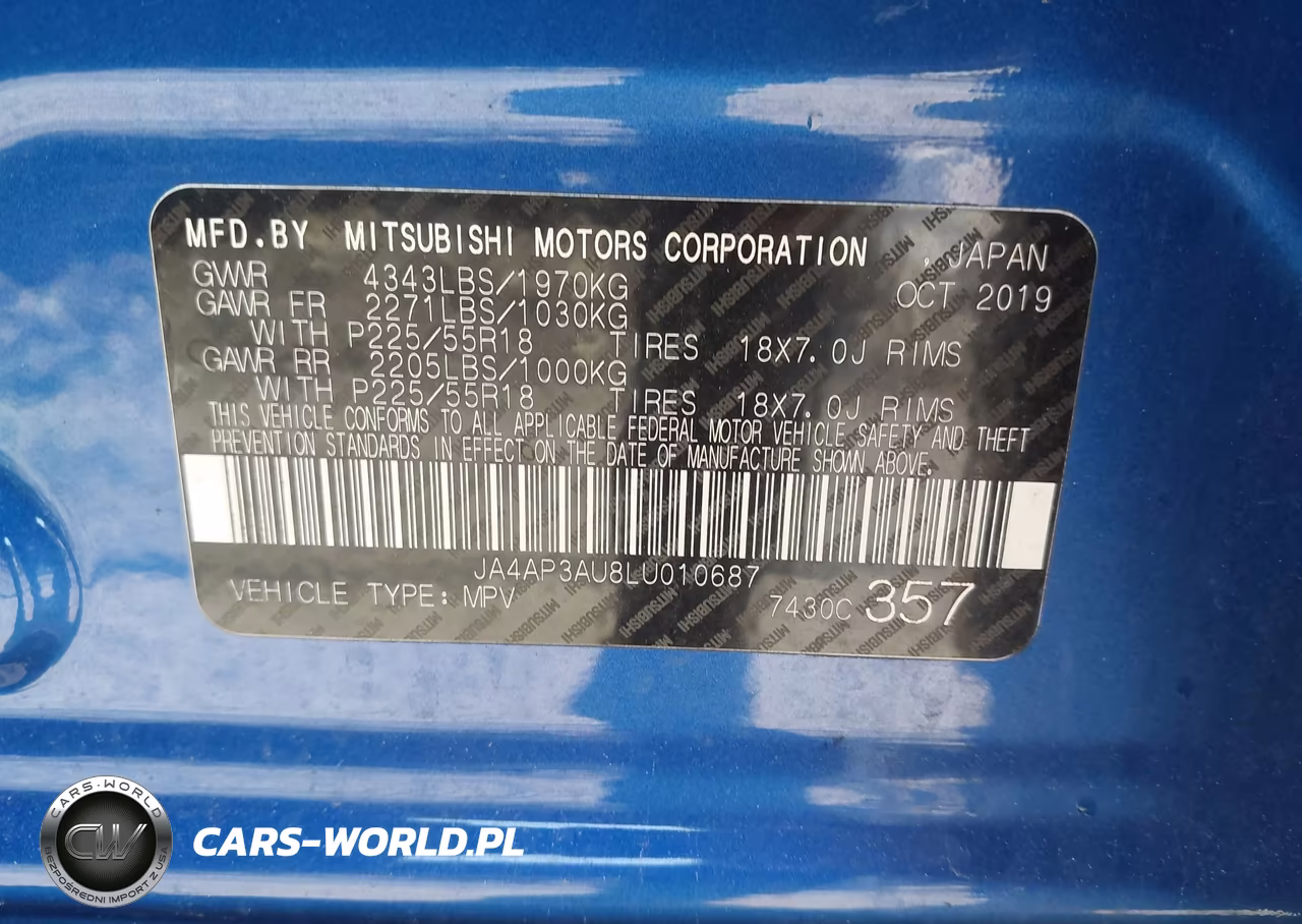 2020 Mitsubishi Outlander Sport 2.0 Be-2.0 Es-2.0 Sp VIN:JA4AP3AU8LU010687 - 9